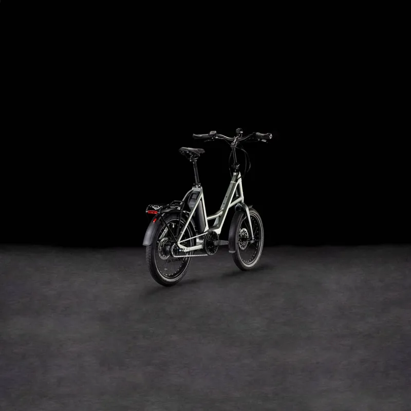 Cube Compact Hybrid Comfort 500 Electric Bike in Grey-6